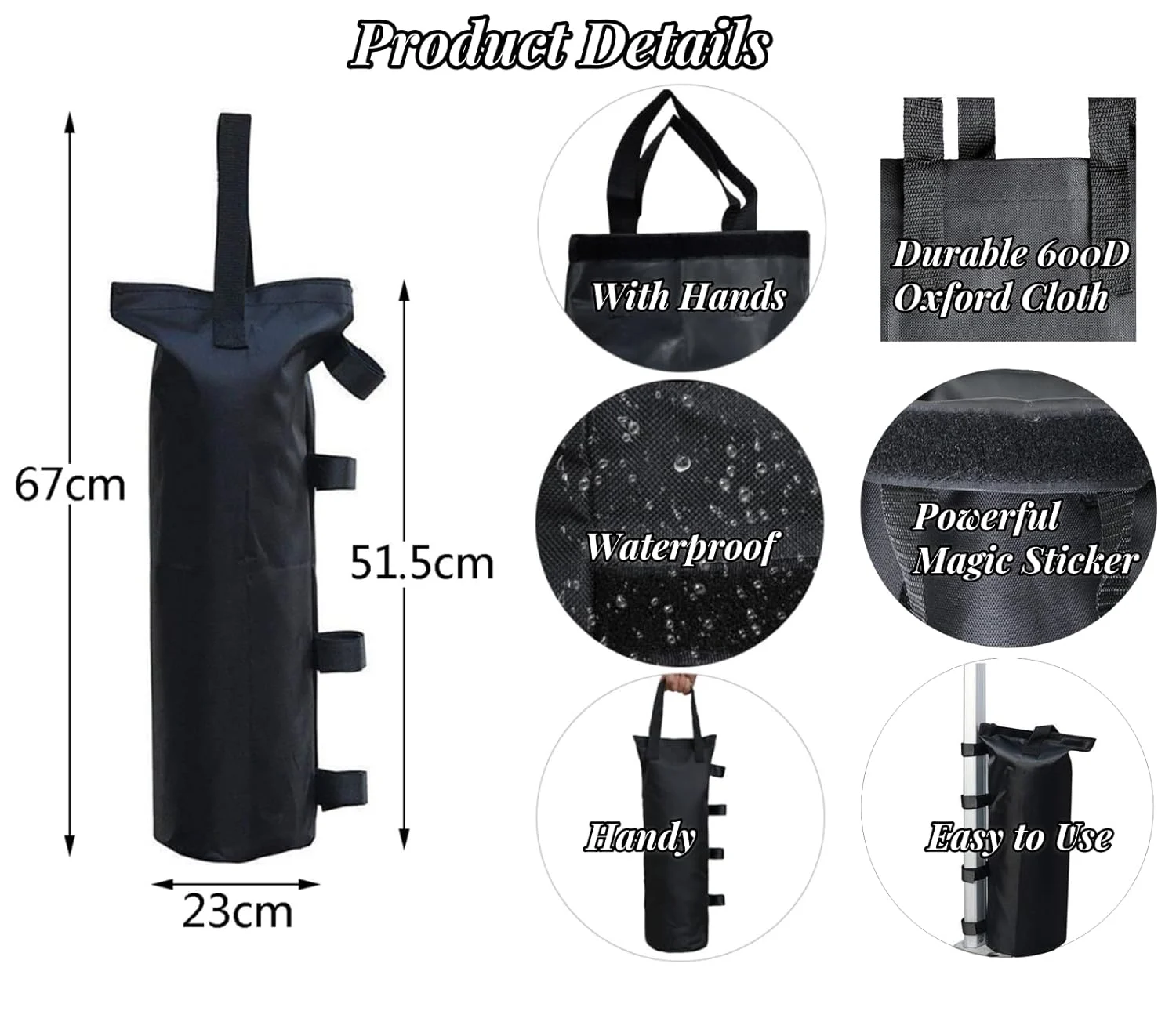 gazebo weights sand bags 2