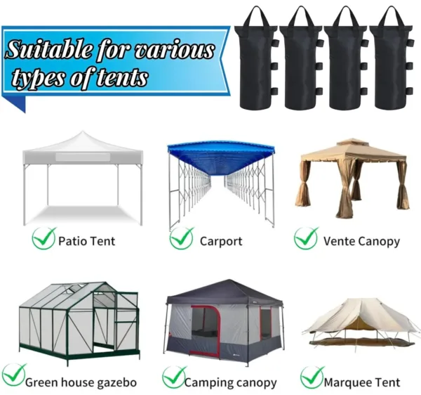 gazebo weights sand bags 4