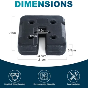 gazebo weights set 2