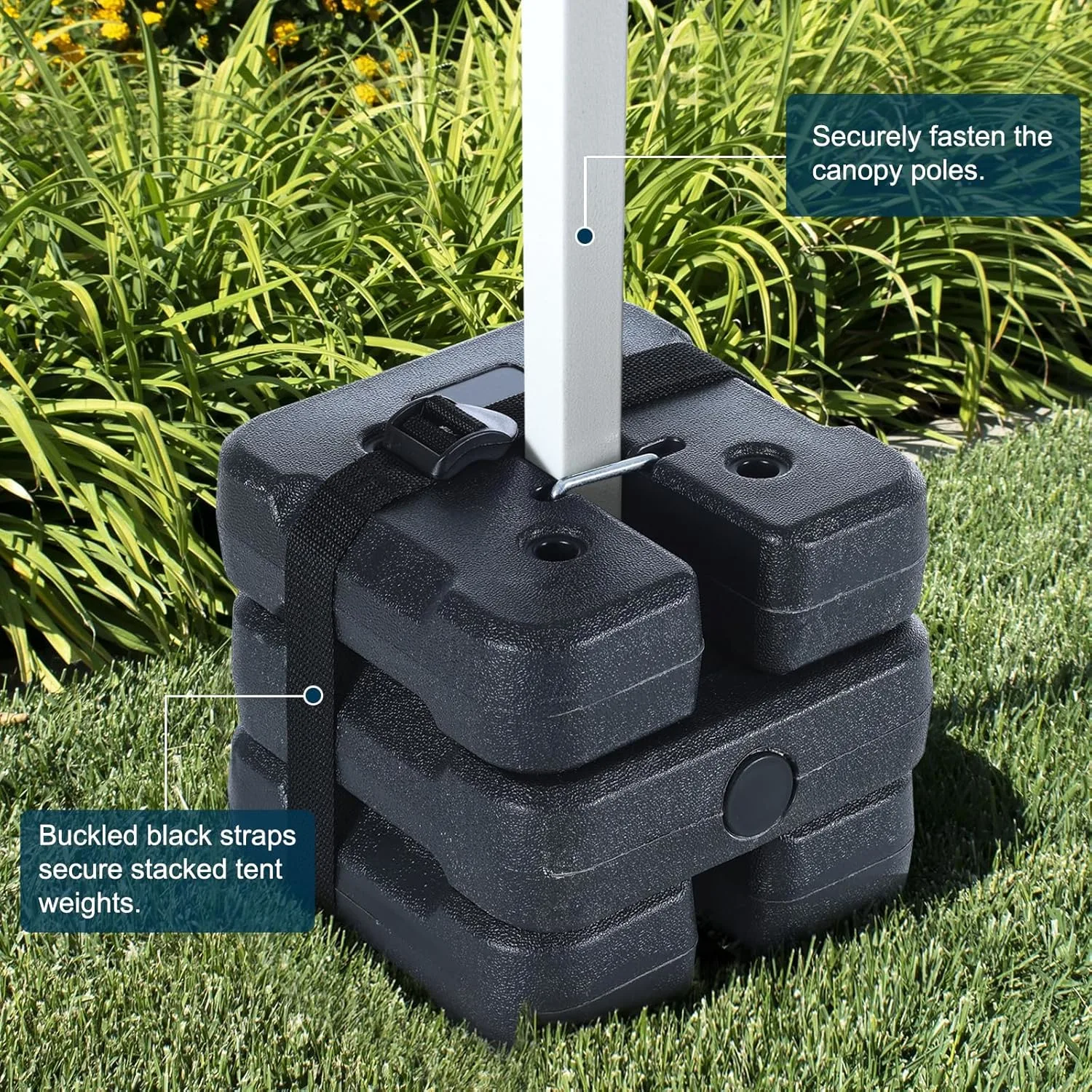 gazebo weights set 4