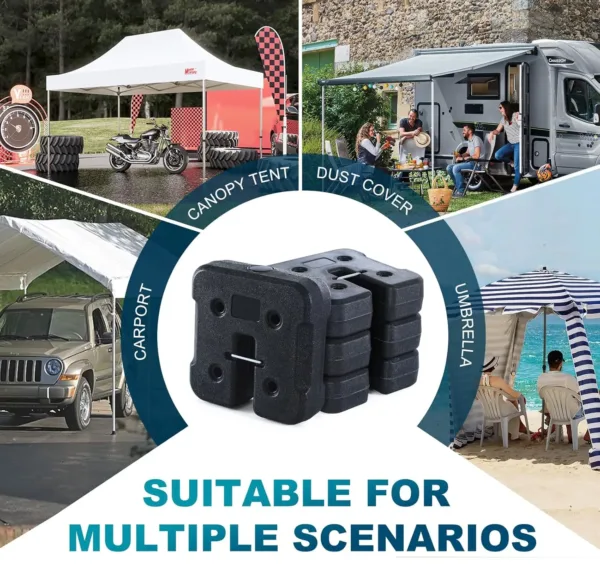 gazebo weights set 6