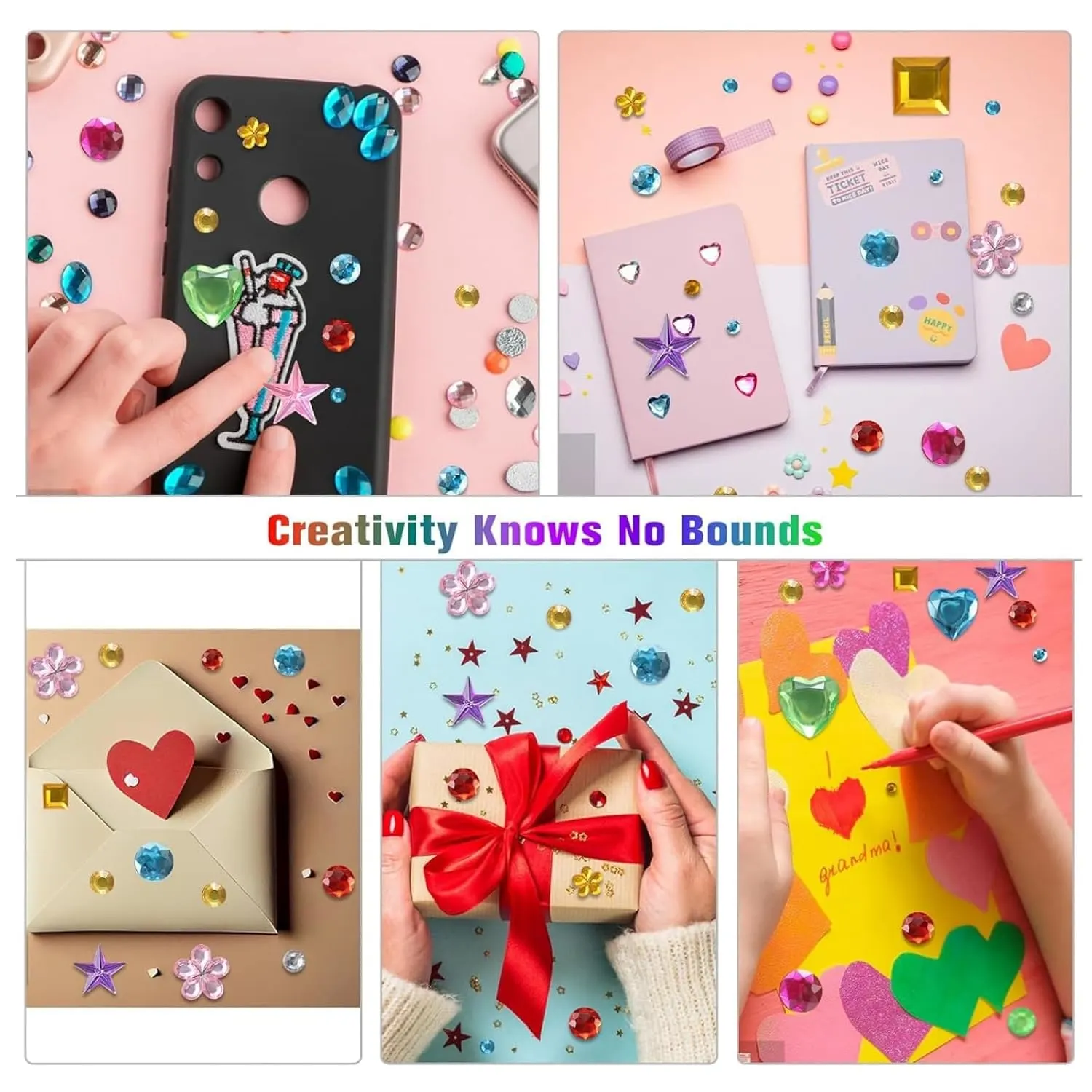 gem stickers rhinestone crafts 3