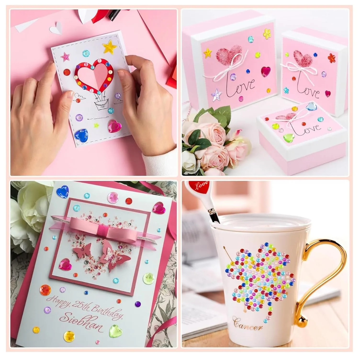 gem stickers rhinestone crafts 5