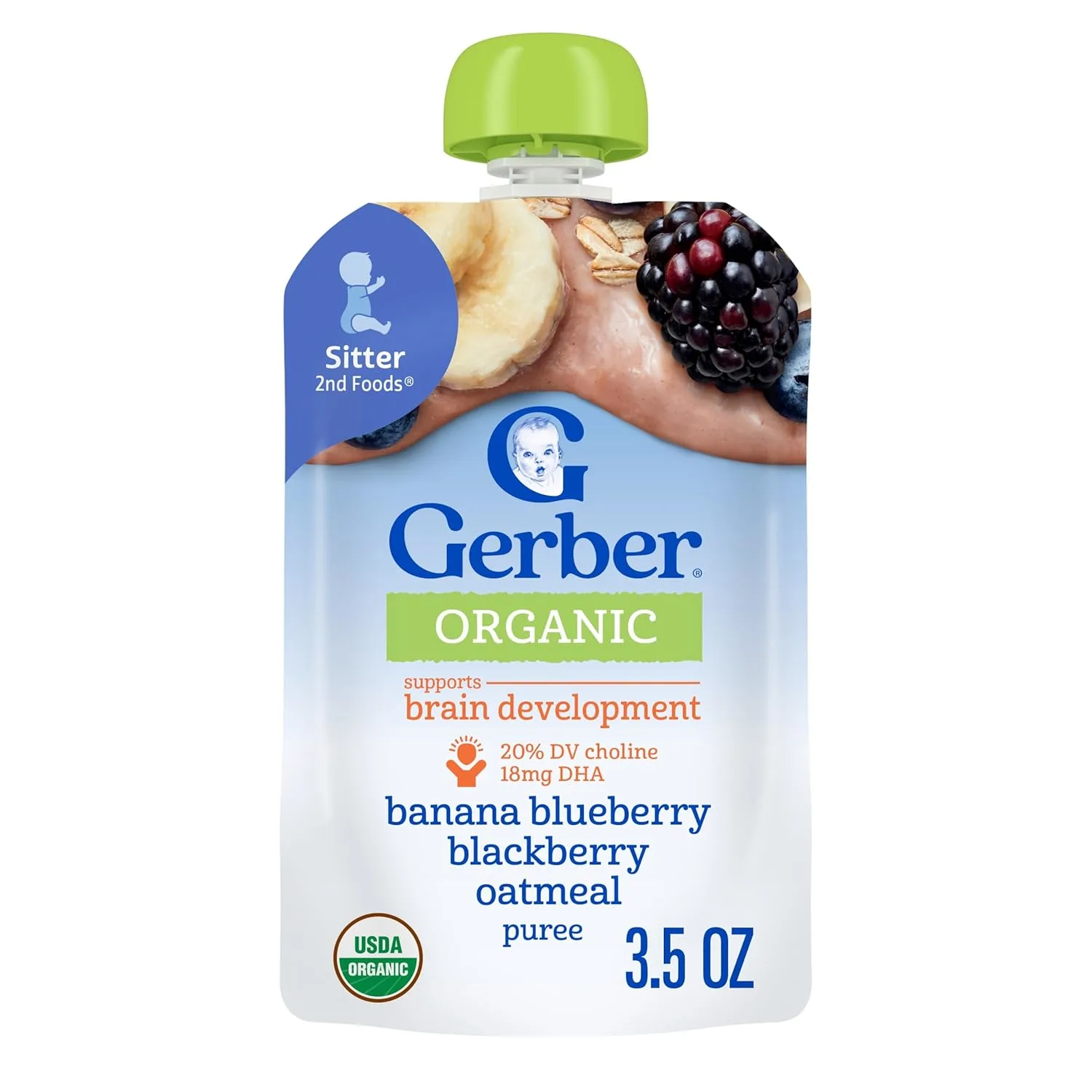 gerber organic banana oat 1