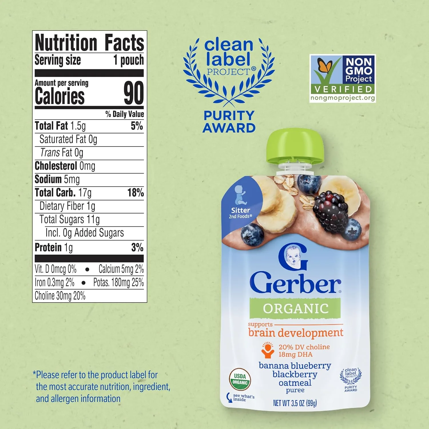 gerber organic banana oat 2