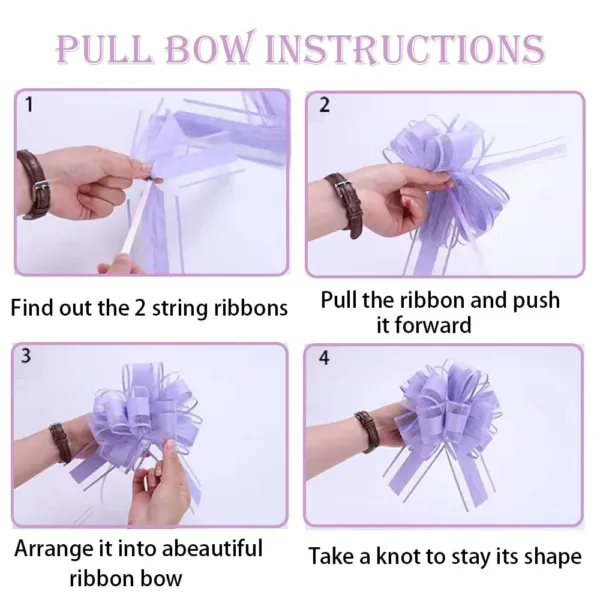 gift bows pack 6