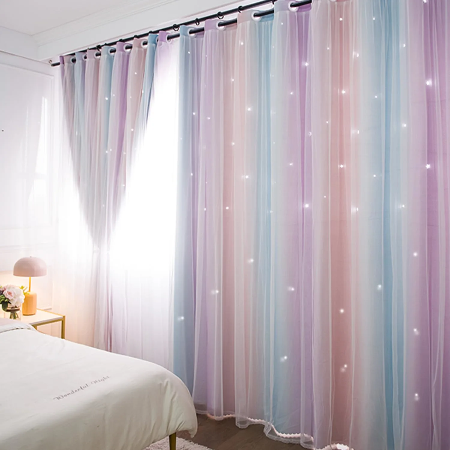 girls curtains bedroom kids 2