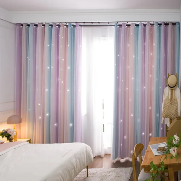 girls curtains bedroom kids 3