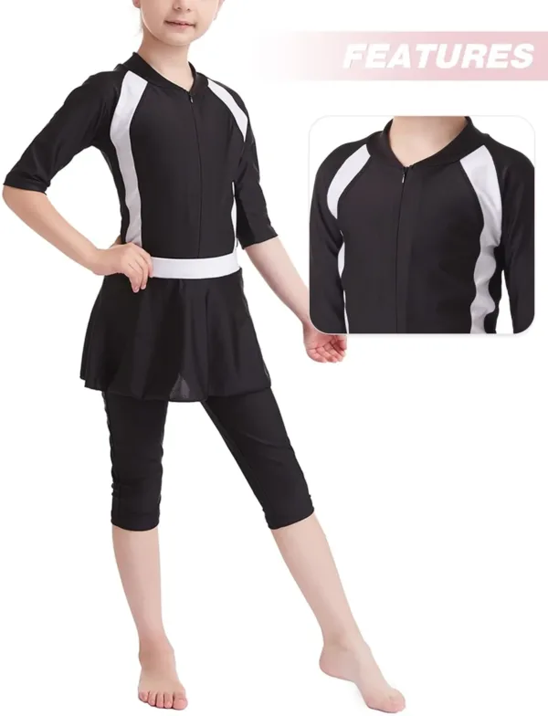 girls muslim swimsuit 2