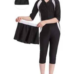 girls muslim swimsuit 5
