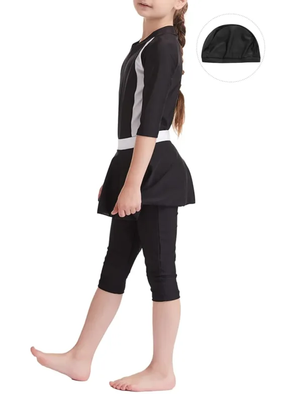 girls muslim swimsuit 6