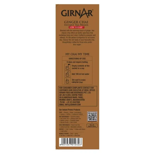 girnar ginger chai tea 2