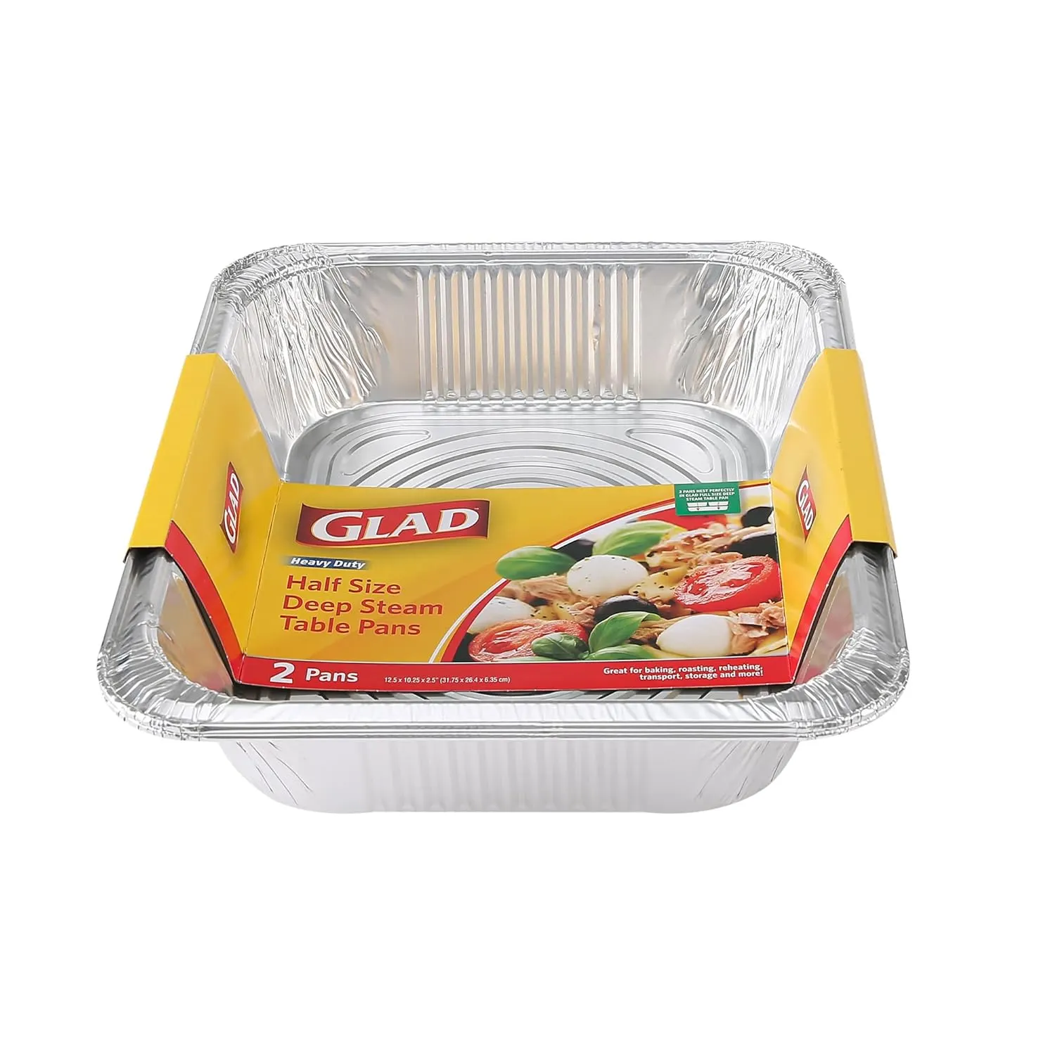 glad aluminum steam pans 1