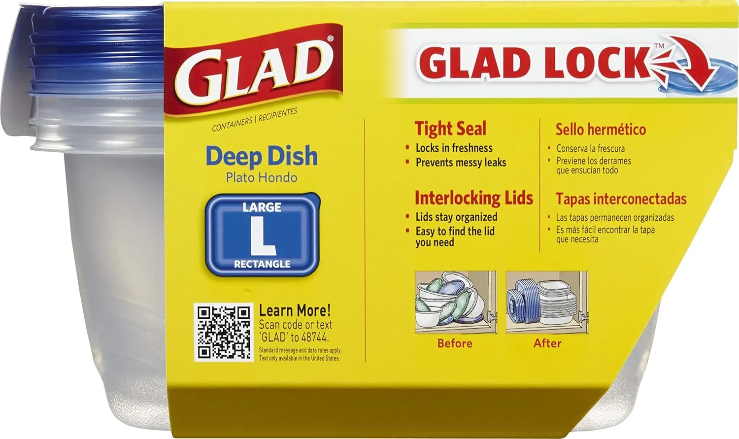 gladware deep dish 2