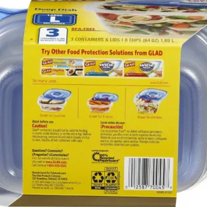 gladware deep dish 3