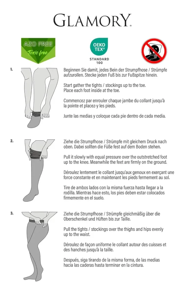 glamory perfect suspender stockings 6