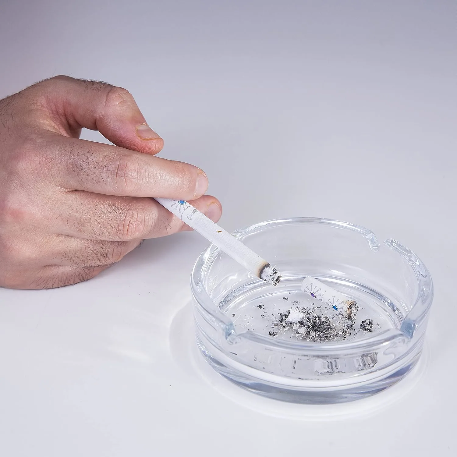 glass ashtray windproof 2