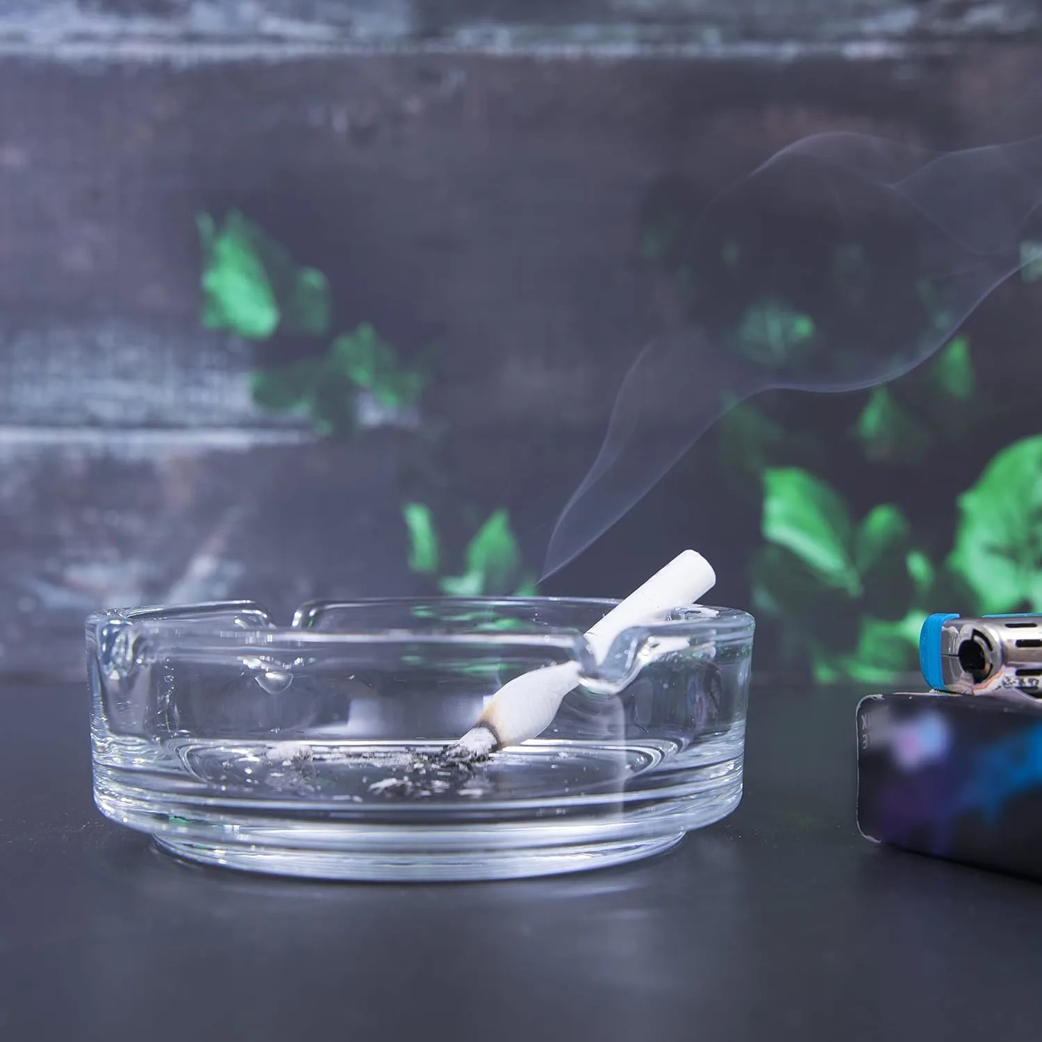 glass ashtray windproof 3
