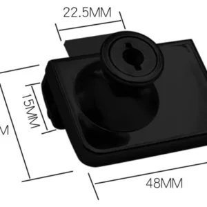glass cabinet lock 4