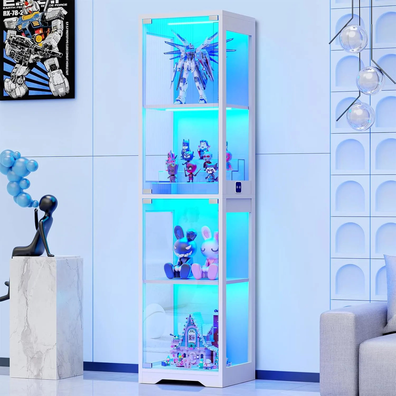 glass display cabinet 1