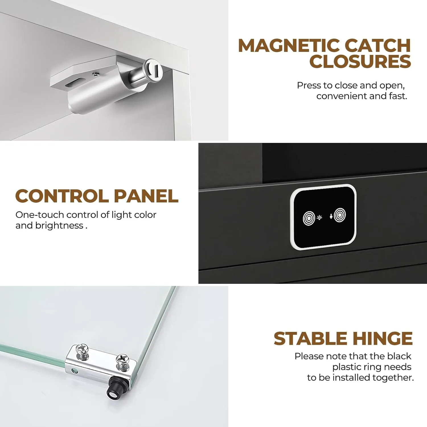 glass display cabinet 6