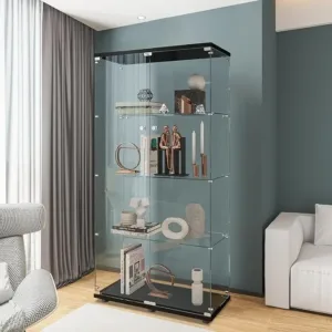 glass display cabinet doors 1
