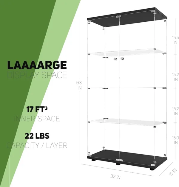 glass display cabinet doors 2