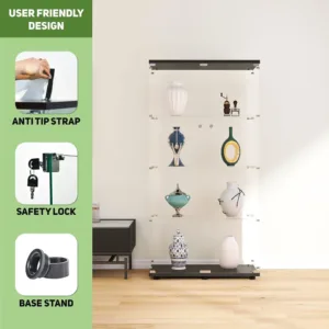 glass display cabinet doors 5