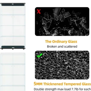 glass display cabinet doors 6