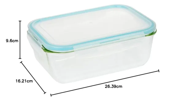 glass food container borosilicate 4