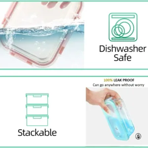 glass food storage container 5