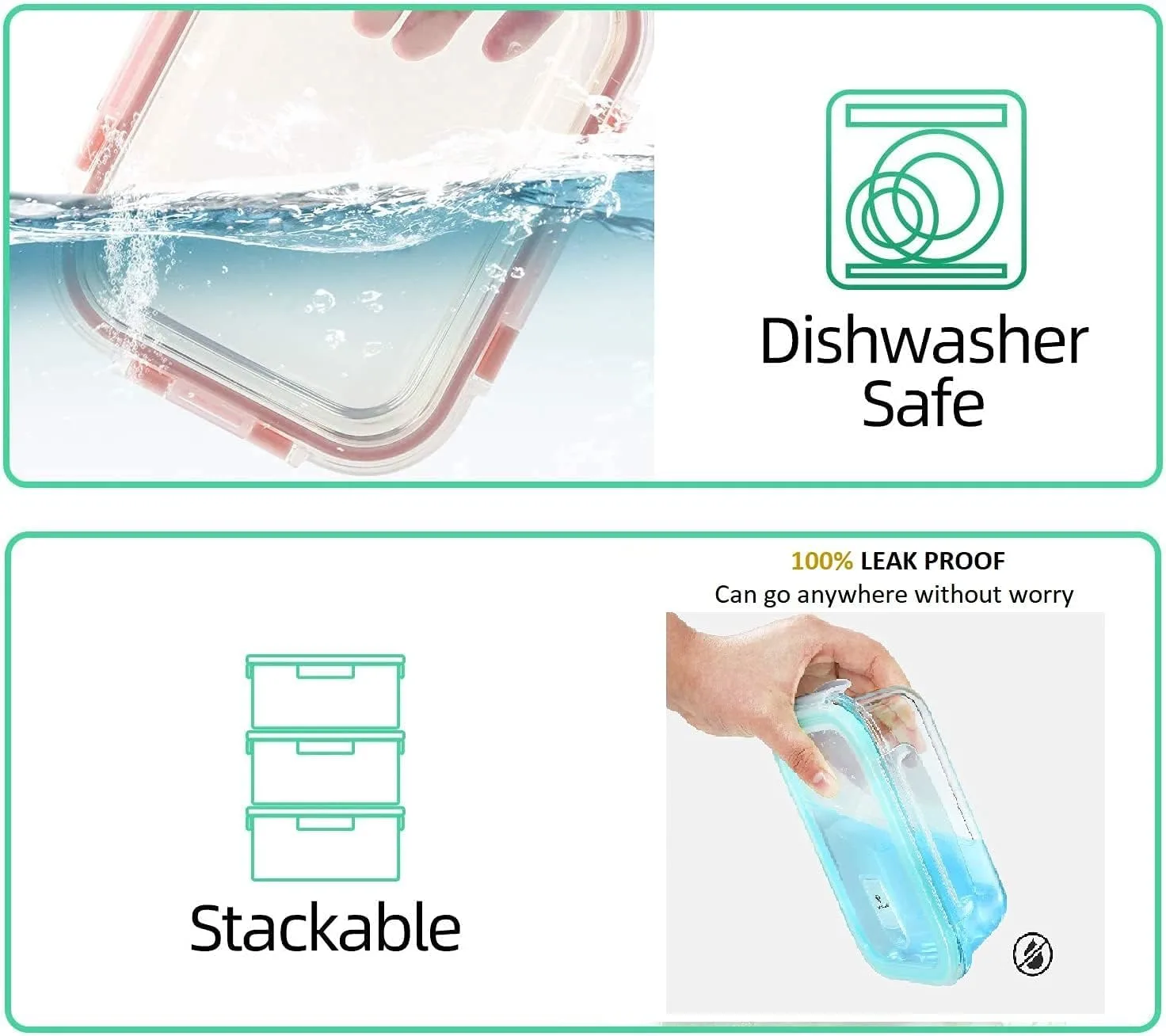 glass food storage container 5