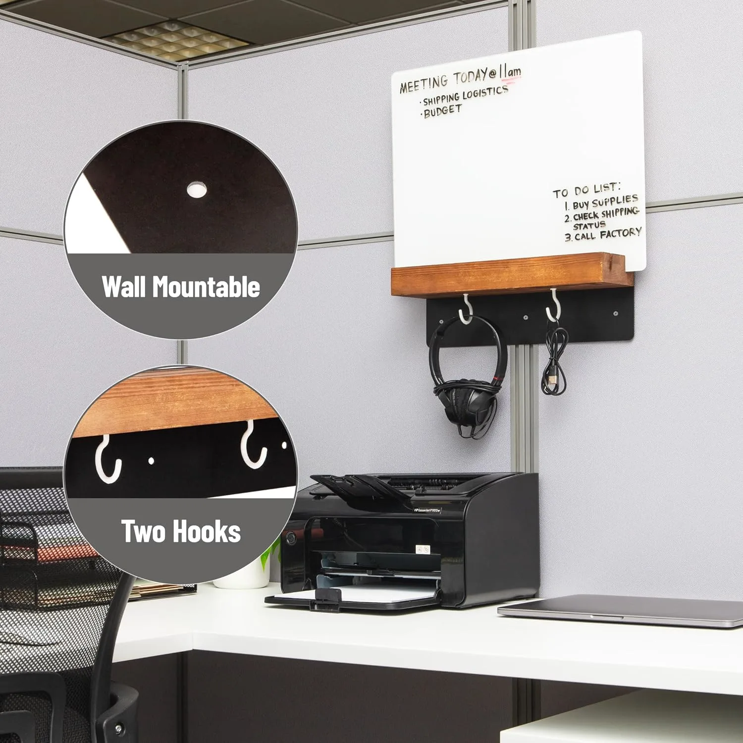 glass whiteboard message center 4