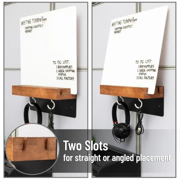 glass whiteboard message center 6