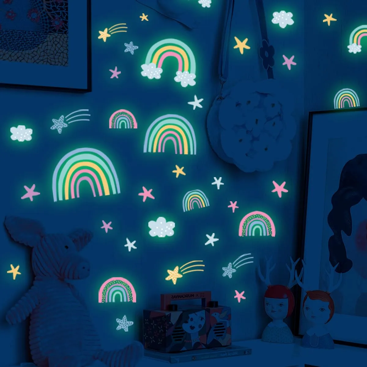 glow dark wall stickers 1