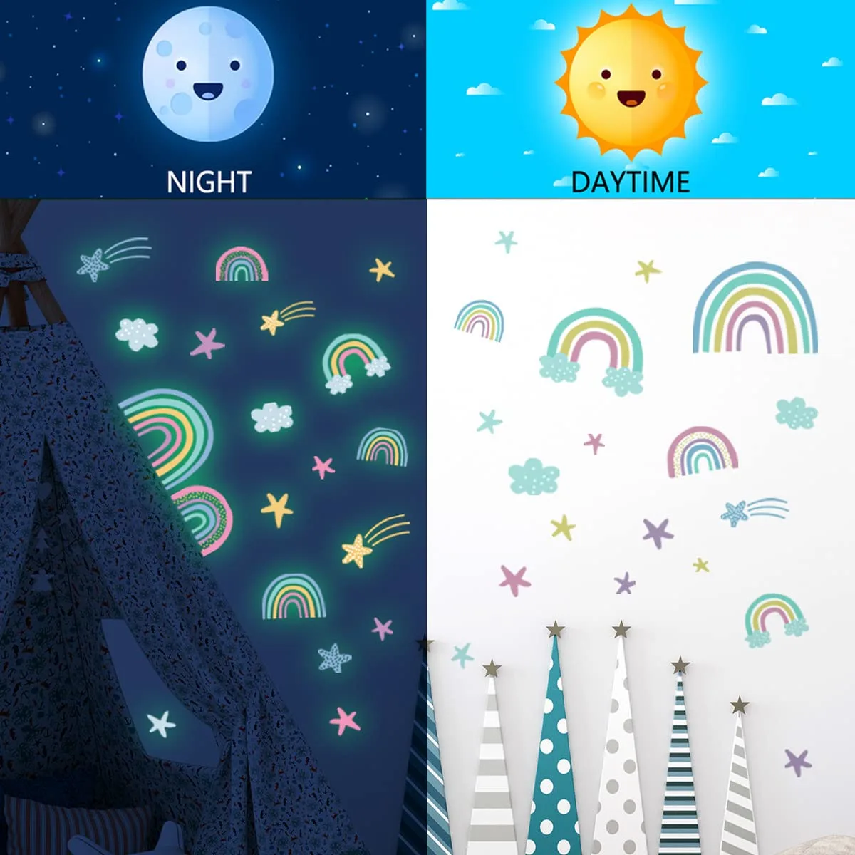 glow dark wall stickers 2