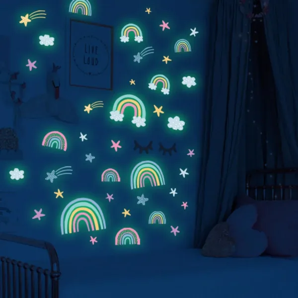 glow dark wall stickers 4