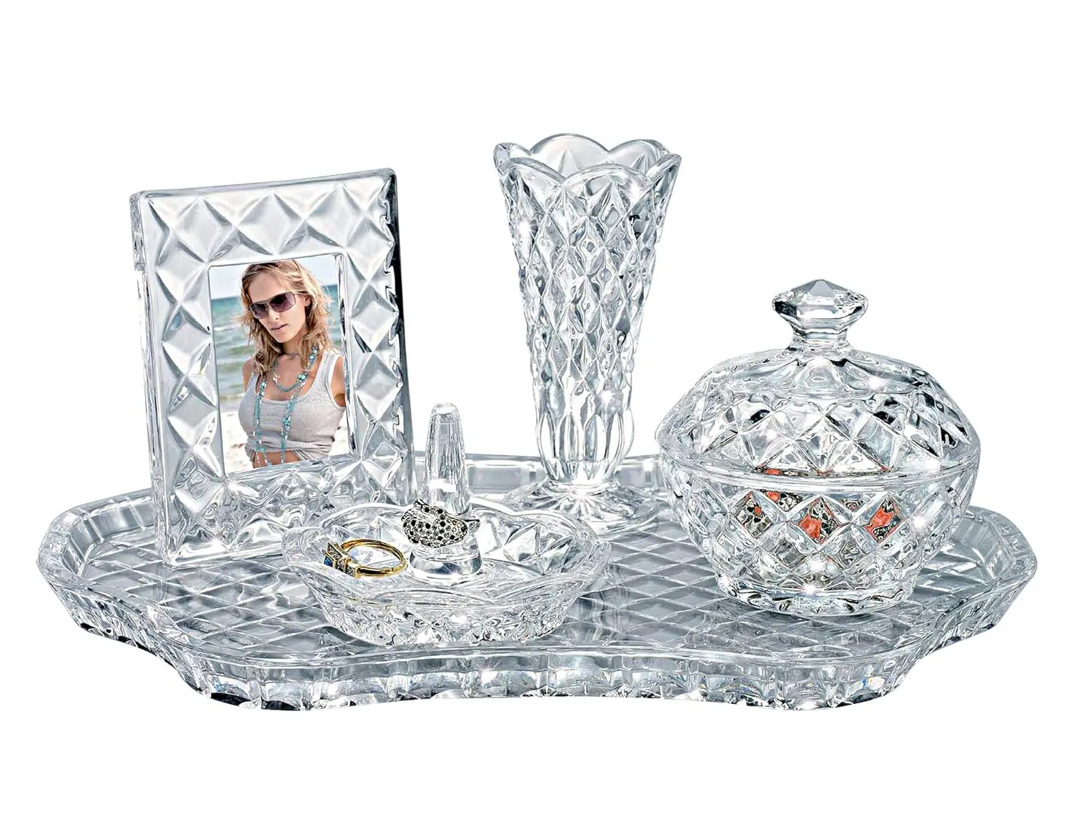 godinger crystal vanity 1
