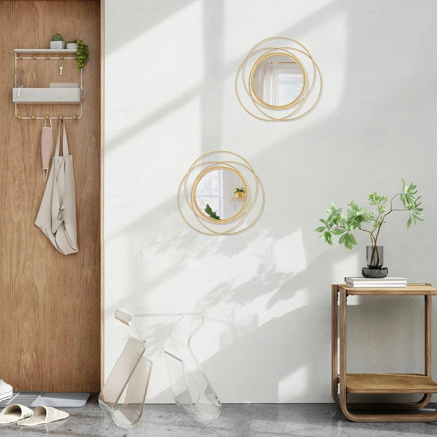 gold circle wall mirror 5