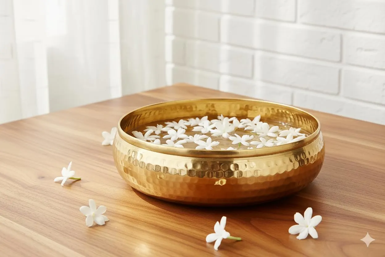 gold decorative bowl 2