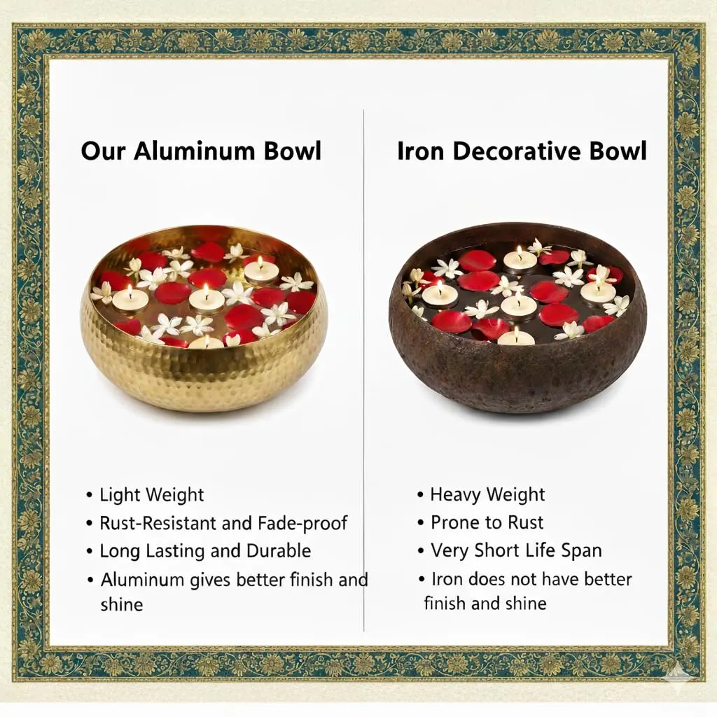 gold decorative bowl 7