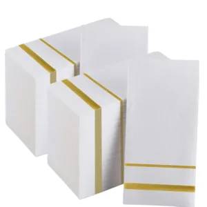 gold napkins disposable 1