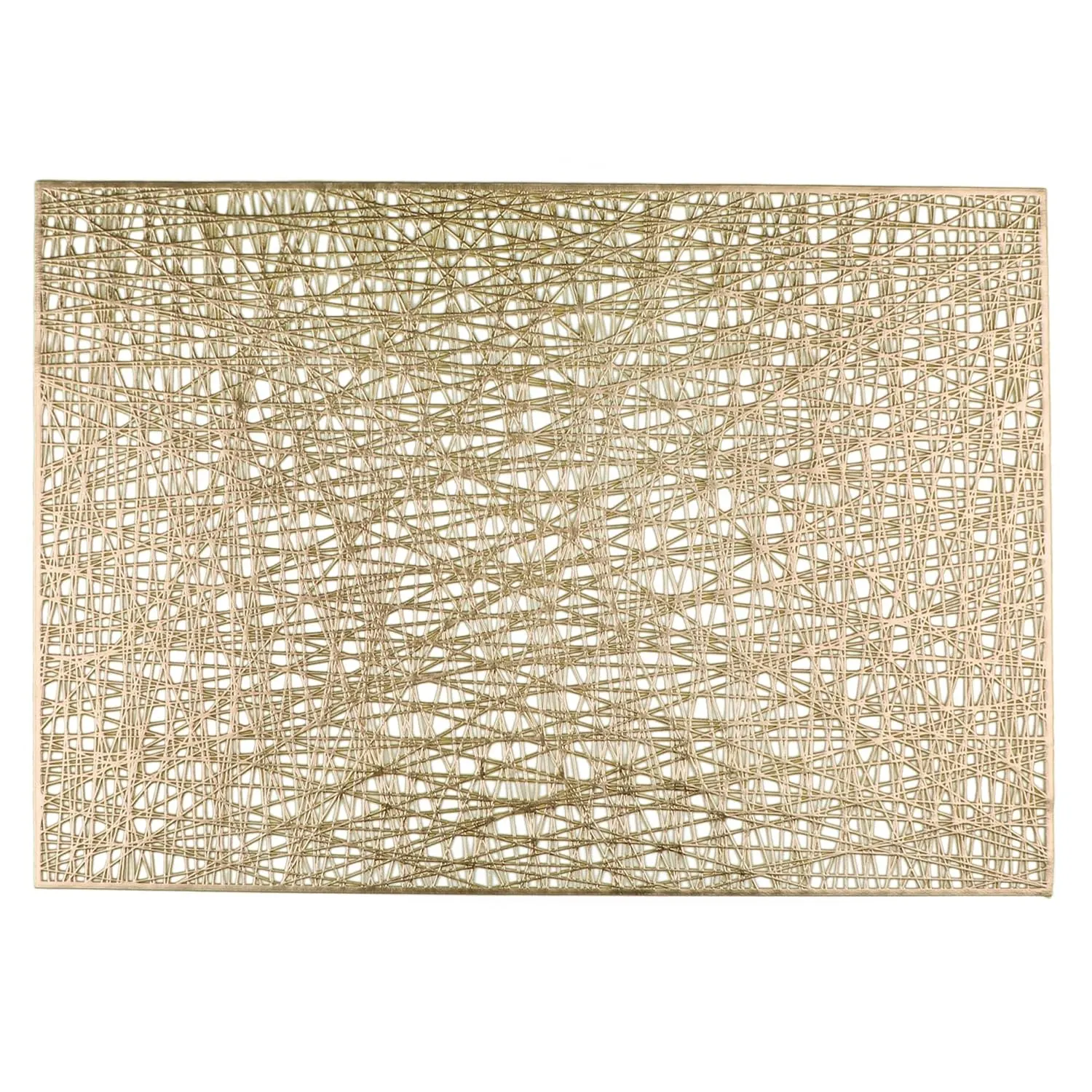 gold placemats set 7