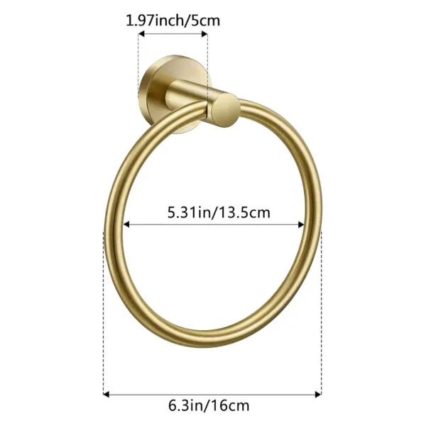 gold towel ring 4