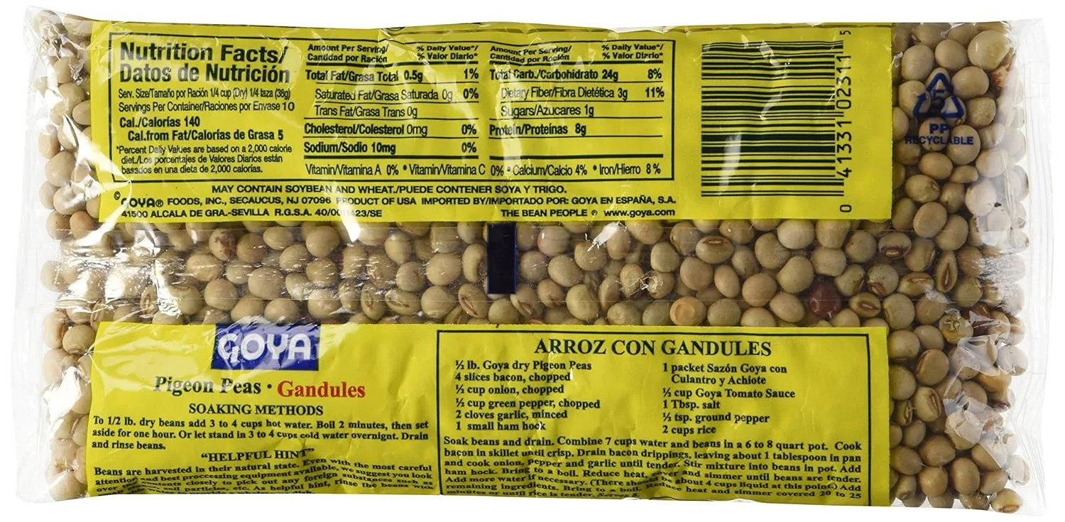 goya gandules pigeon peas 2