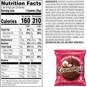 grandmas cookies chocolate brownie 3