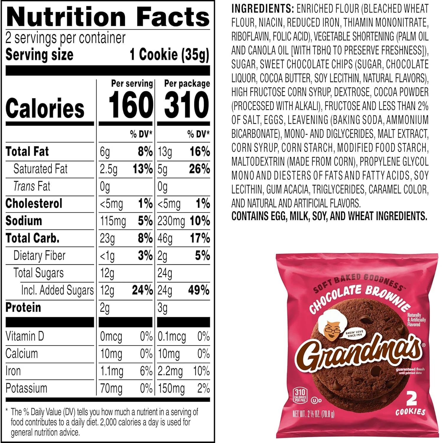 grandmas cookies chocolate brownie 3