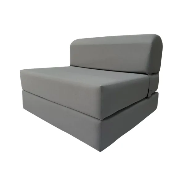 gray sleeper chair folding 1