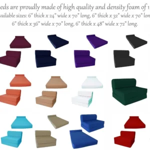 gray sleeper chair folding 7