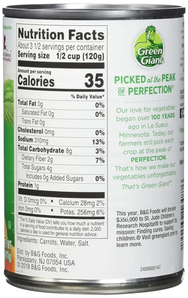 green giant sliced carrots 2